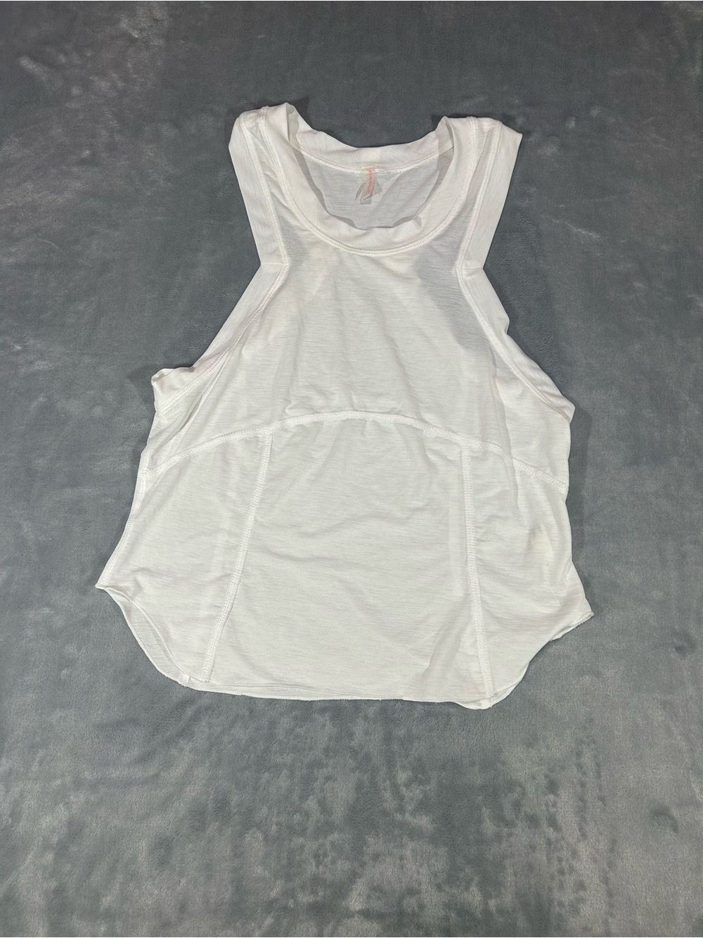 Free People FP Movement Racerback Scoop Neck White Tank Top Sleeveless M